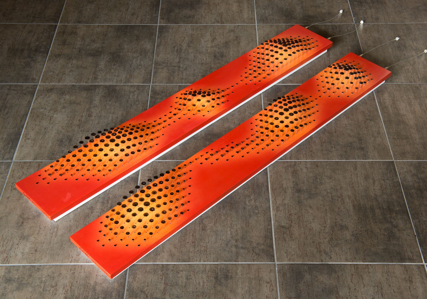 Sunrise Panels, 2017, 54x8"