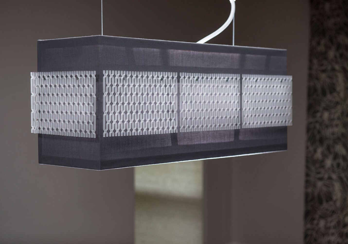 Lace Lighting, 2017, 27x11x8.5"